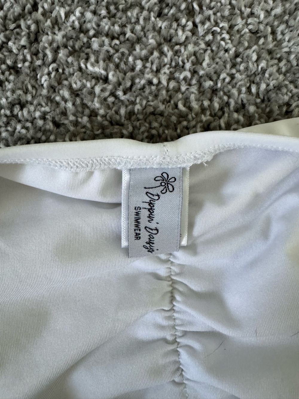 White Side-Tie Bikini Bottom - Women Swim Bikini - Picture 3 of 3